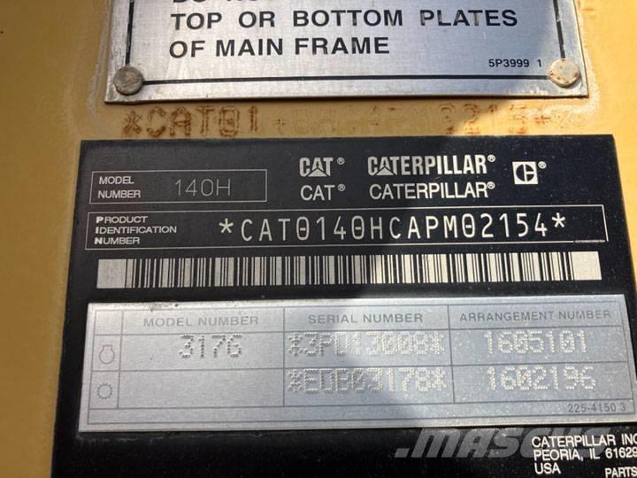 CAT 140 H Równiarki