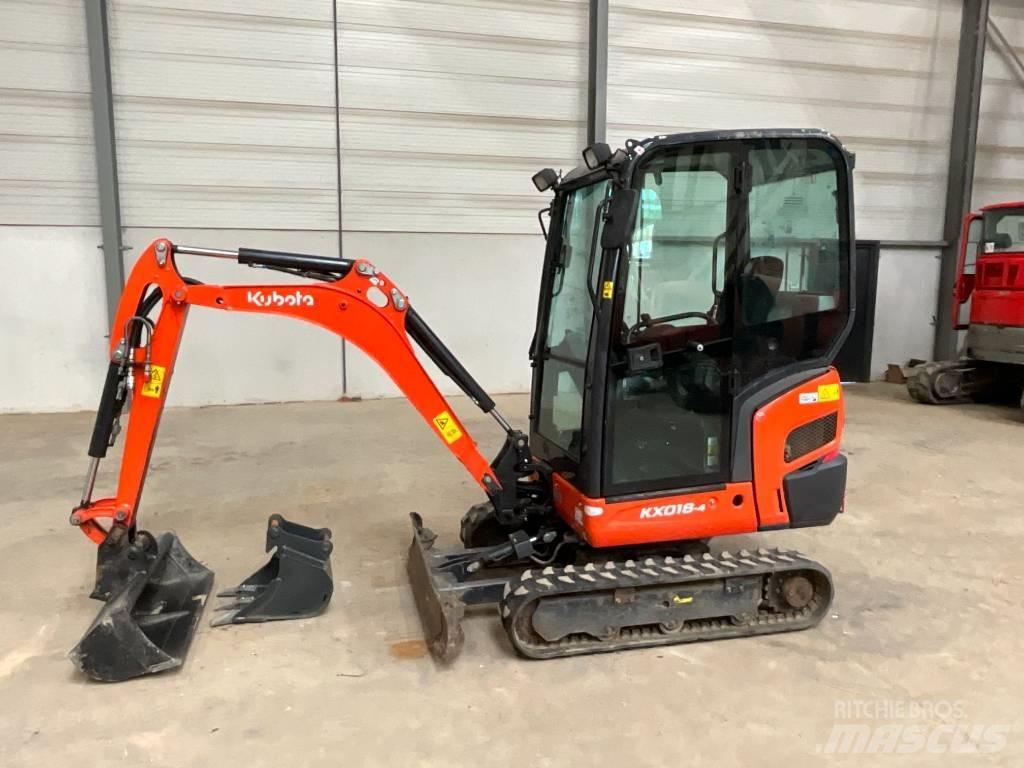 Kubota KX 018-4 Minikoparki