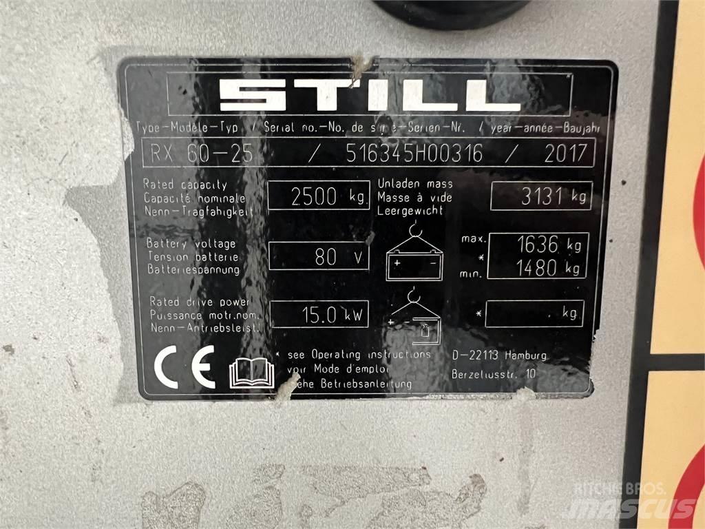 Still RX60-25 Wózki elektryczne