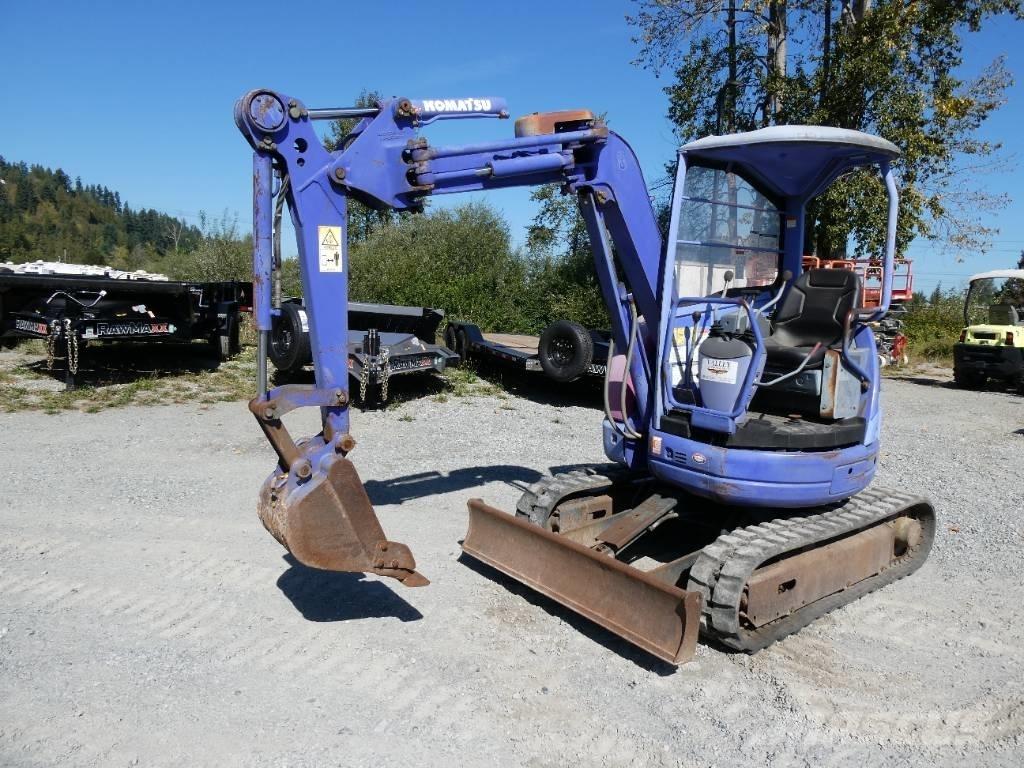 Komatsu PC20UU-3 Minikoparki