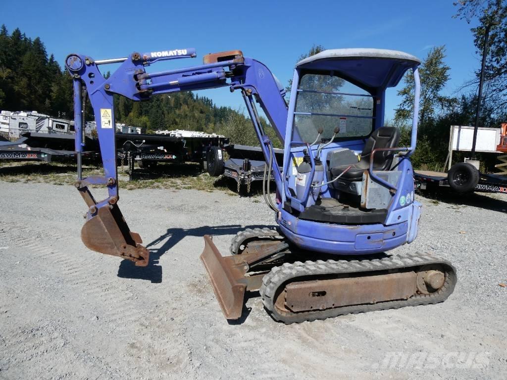 Komatsu PC20UU-3 Minikoparki