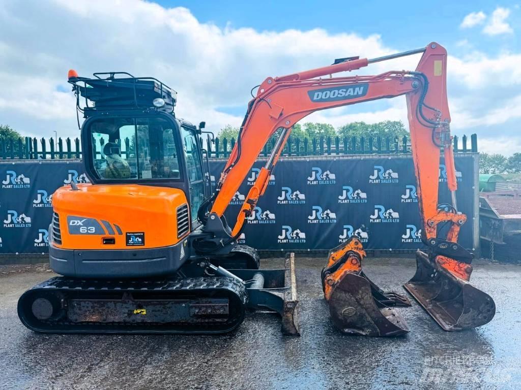Doosan DX 63-3 Koparki gąsienicowe