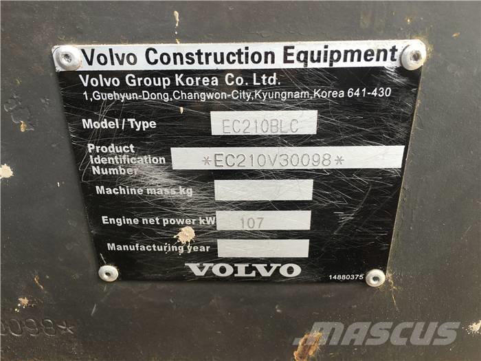 Volvo EC 210 B LC Koparki gąsienicowe