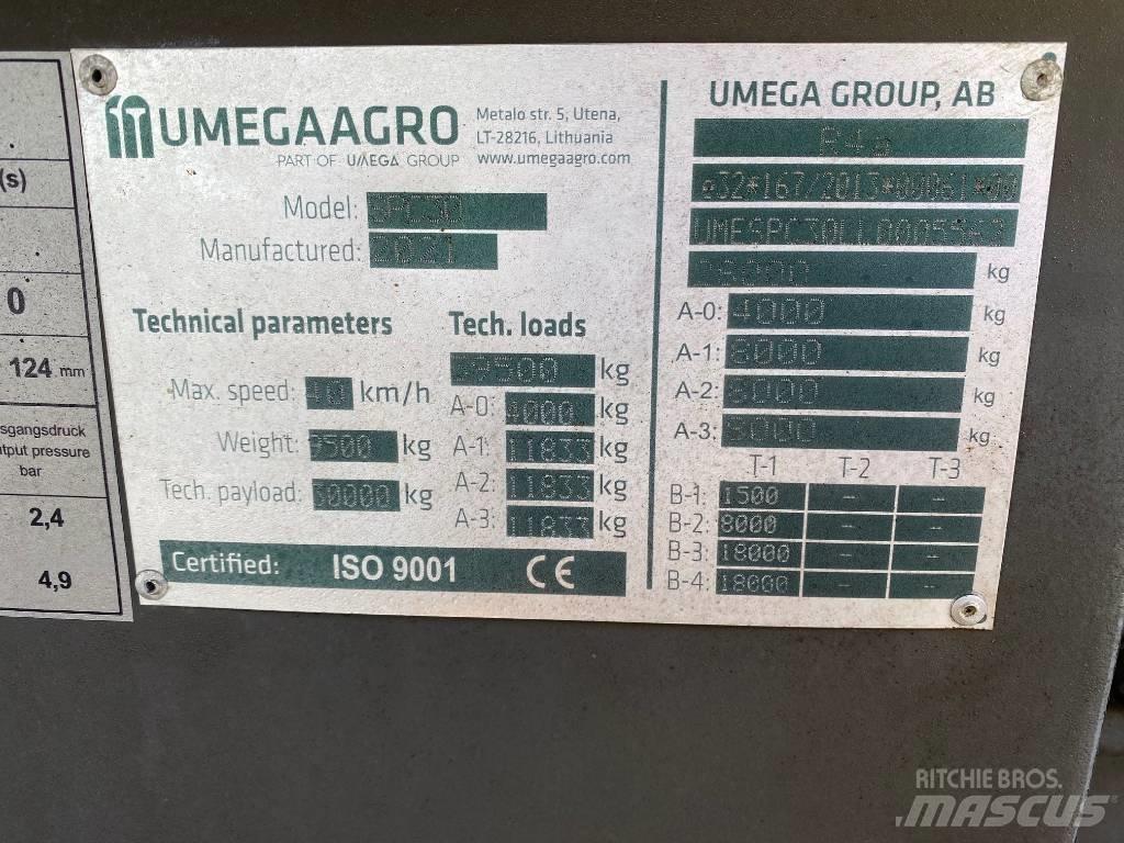 Umega SPC30 Wywrotki rolnicze