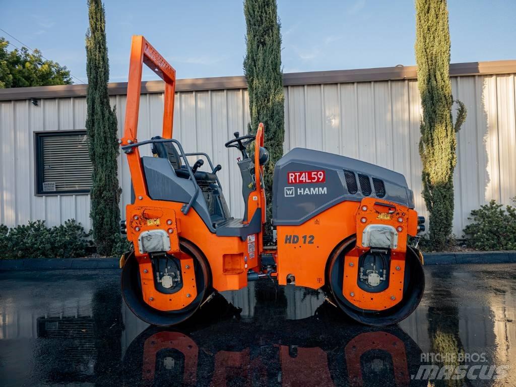 Hamm HD 12 Walce dwubębnowe