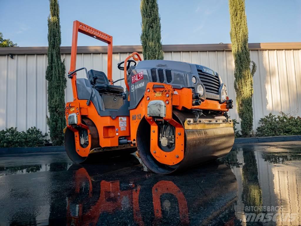 Hamm HD 12 Walce dwubębnowe