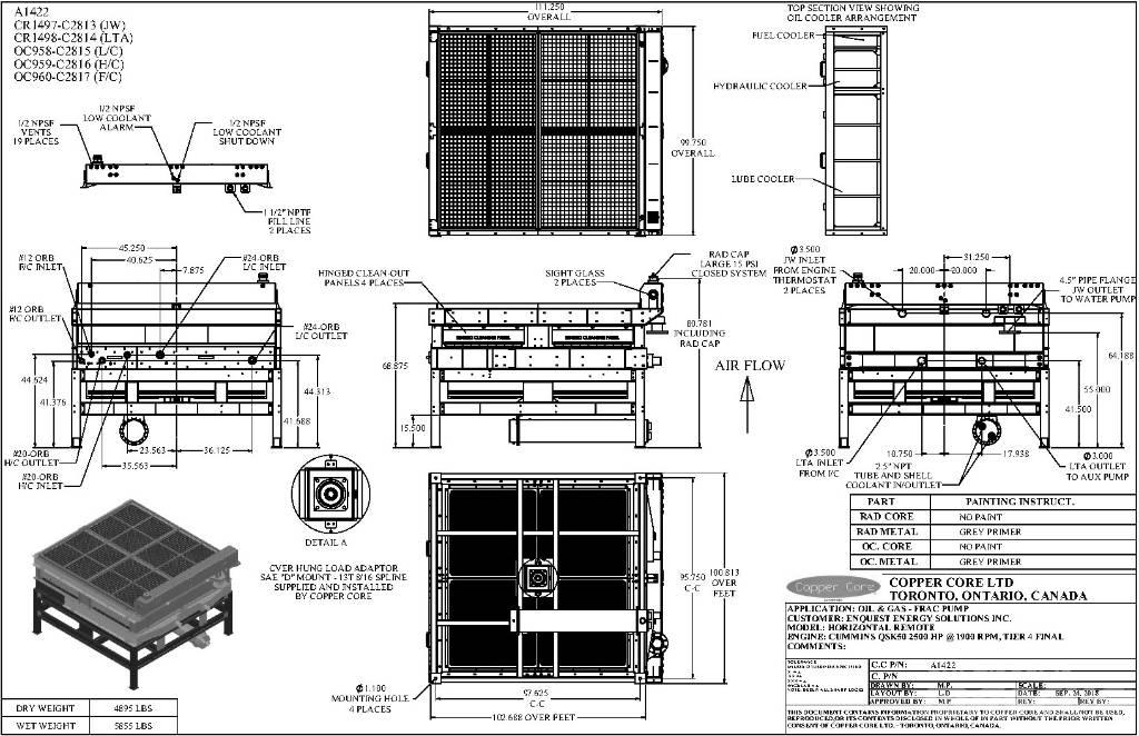 Cummins QSK50 Maszyny budowlane - Inne