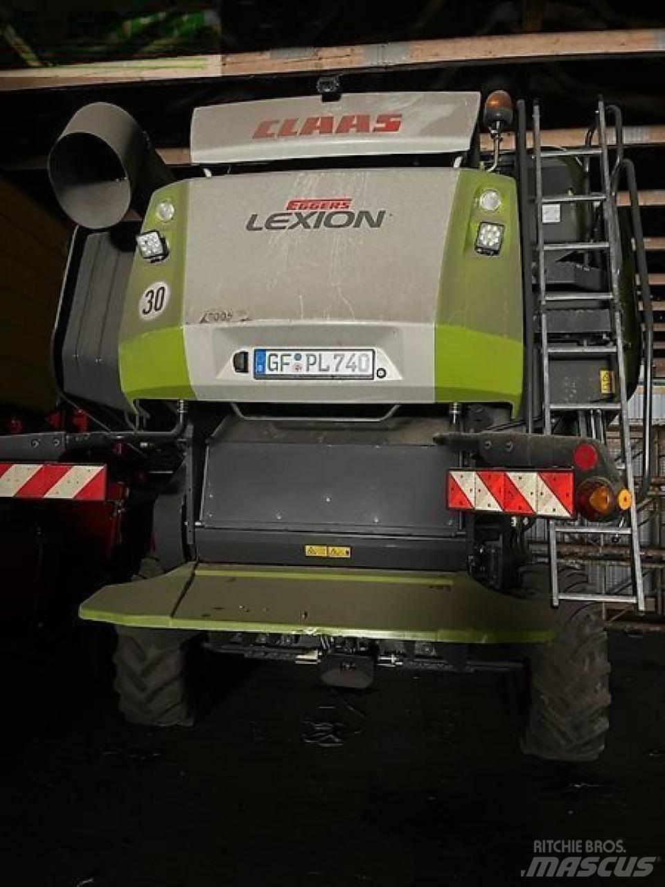 CLAAS lexion 740 Kombajny zbożowe