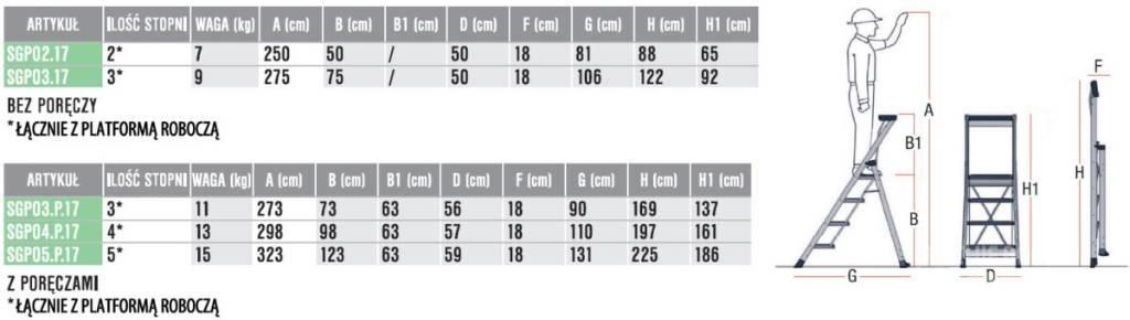 Faraone SGP05.P.17 Podesty magazynowe
