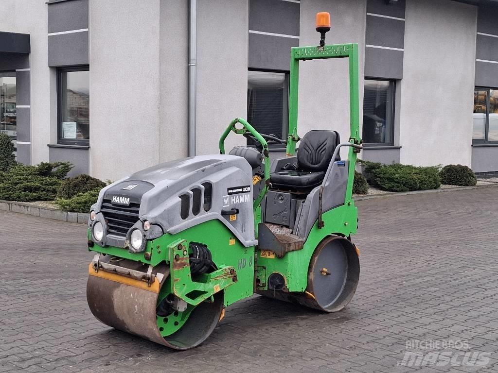 Hamm HD 8 VV Walce dwubębnowe