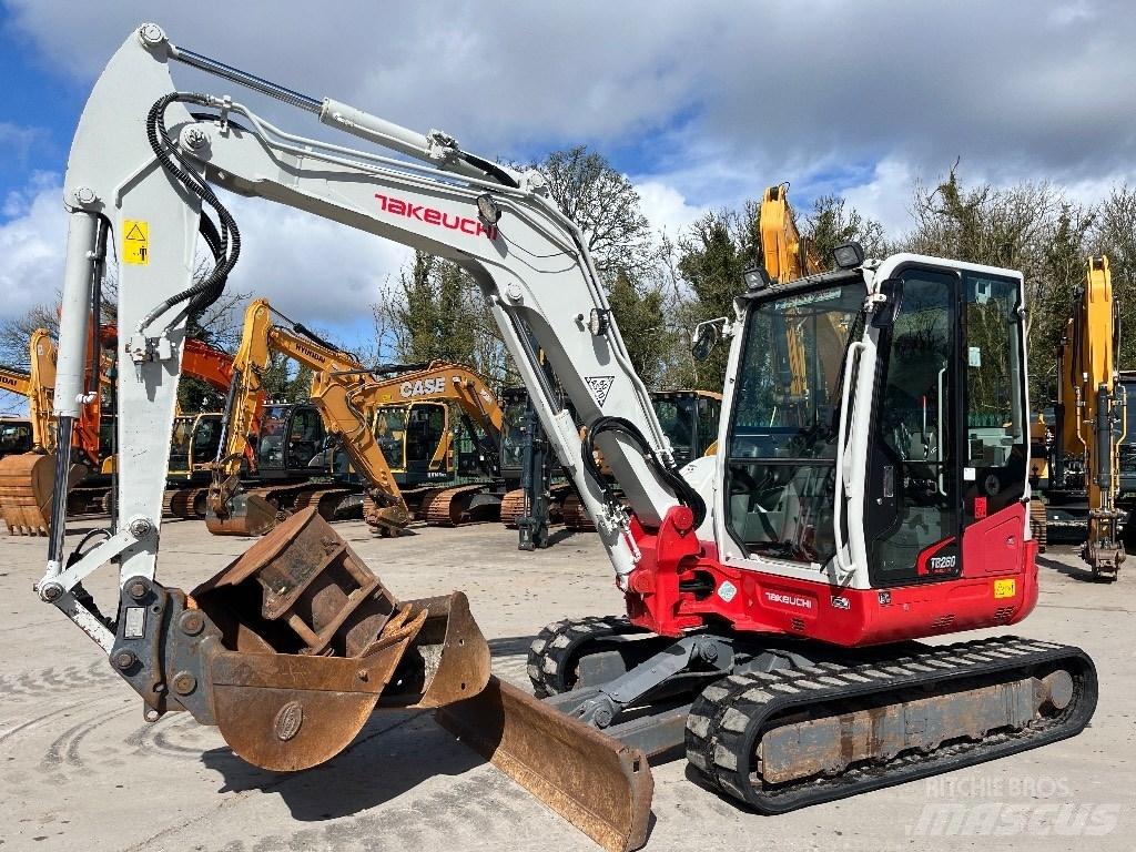 Takeuchi TB260 Minikoparki