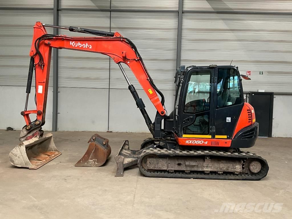 Kubota KX 080-4 Midikoparki  7t - 12t