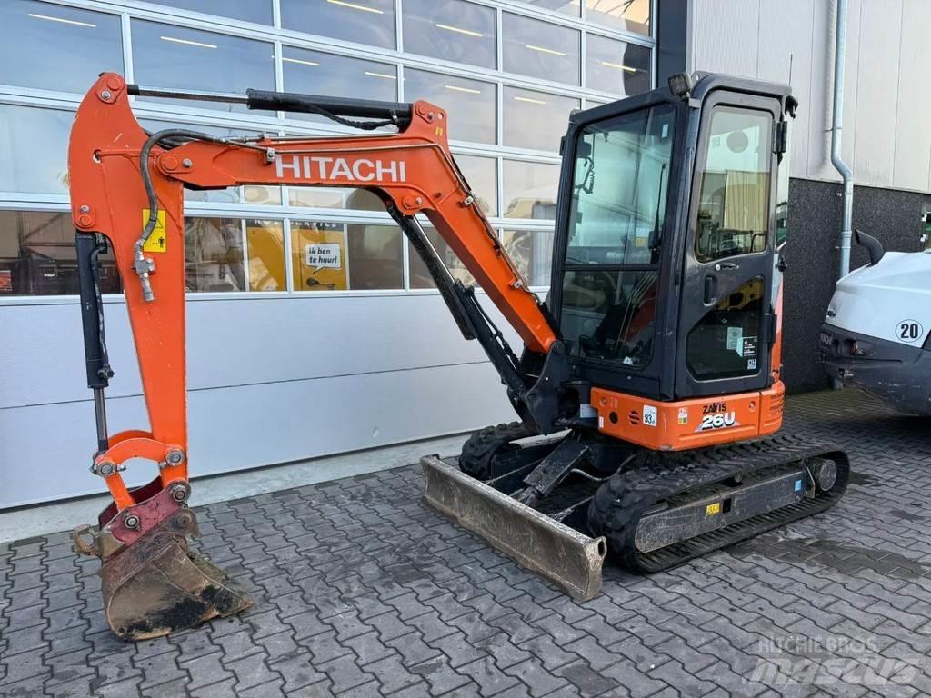 Hitachi ZX26U-6 CR Minikoparki