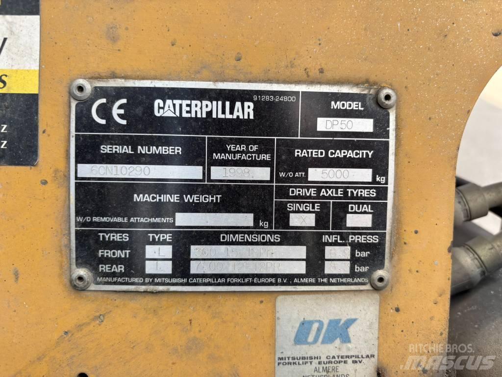 CAT DP50 Wózki Diesla