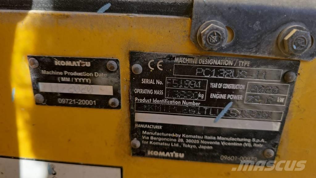 Komatsu PC 138 US-11 Koparki gąsienicowe