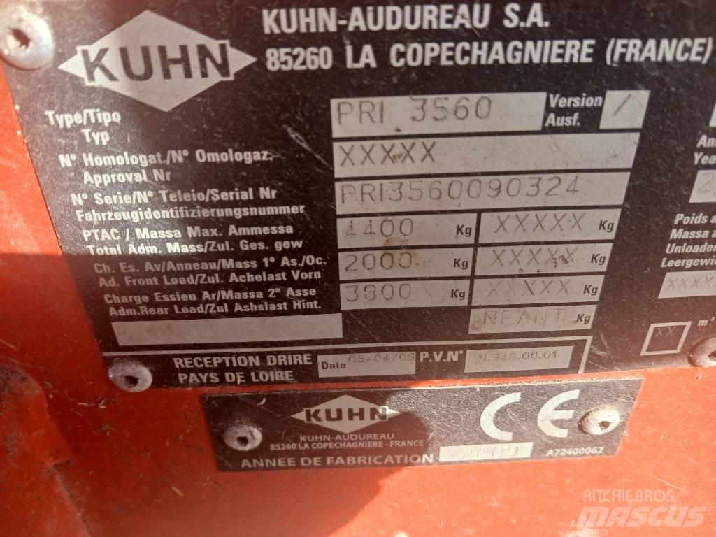 Kuhn Primor 3560 Rozdrabniacze, krajarki i odwijarki słomy