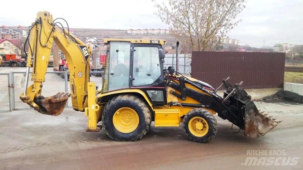 CAT 428D Koparko-ładowarki