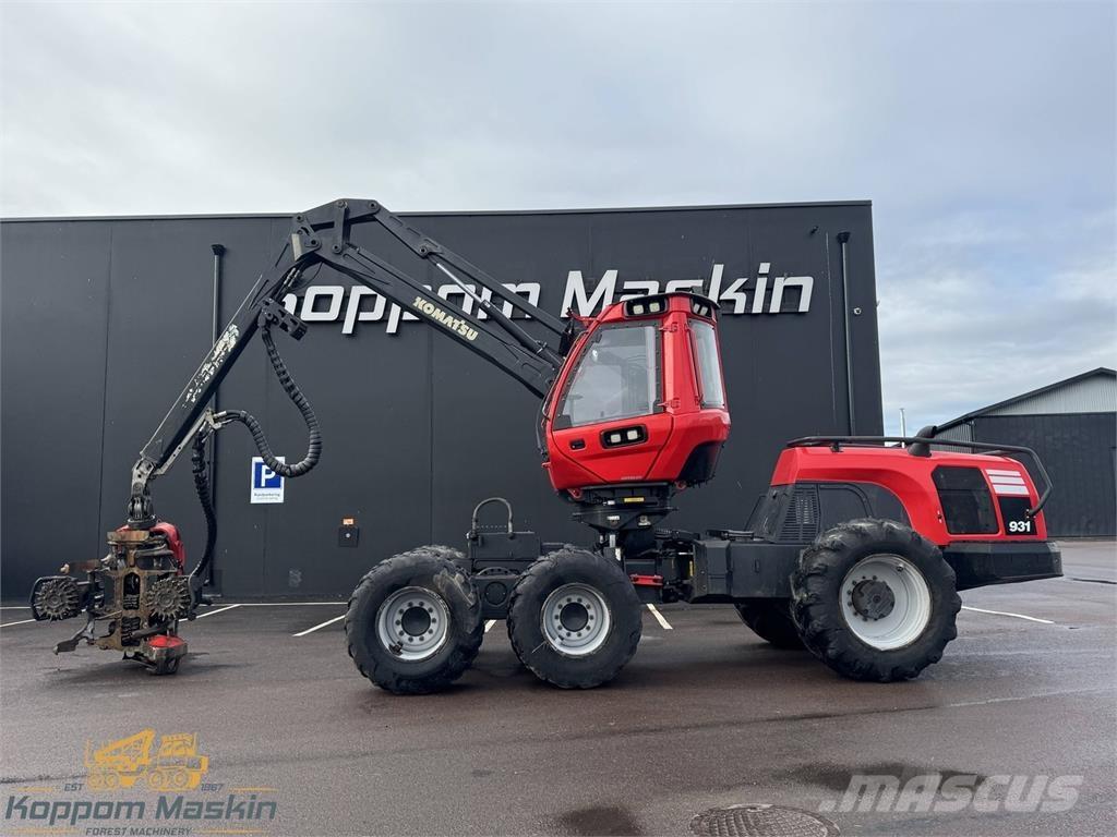 Komatsu 931 Harwestery