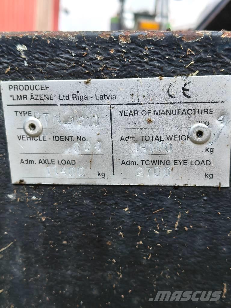 Tempo PTN-1210 Rozrzutnik obornika