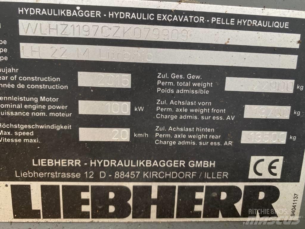 Liebherr LH 22 M Koparki przeładunkowe