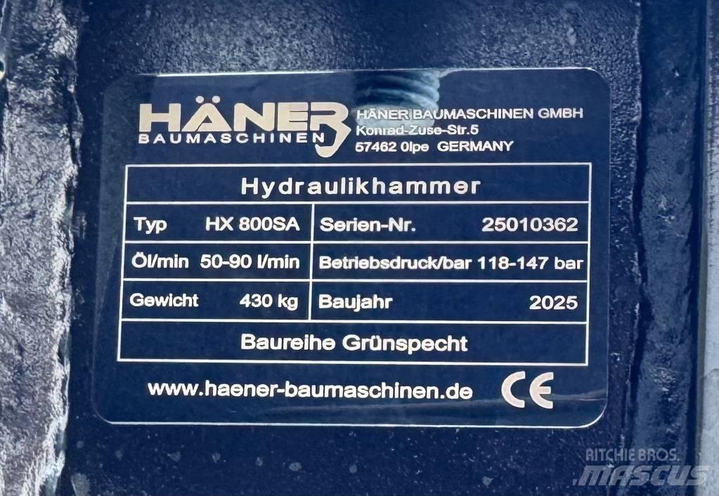  Haner HX 800SA Młoty hydrauliczne