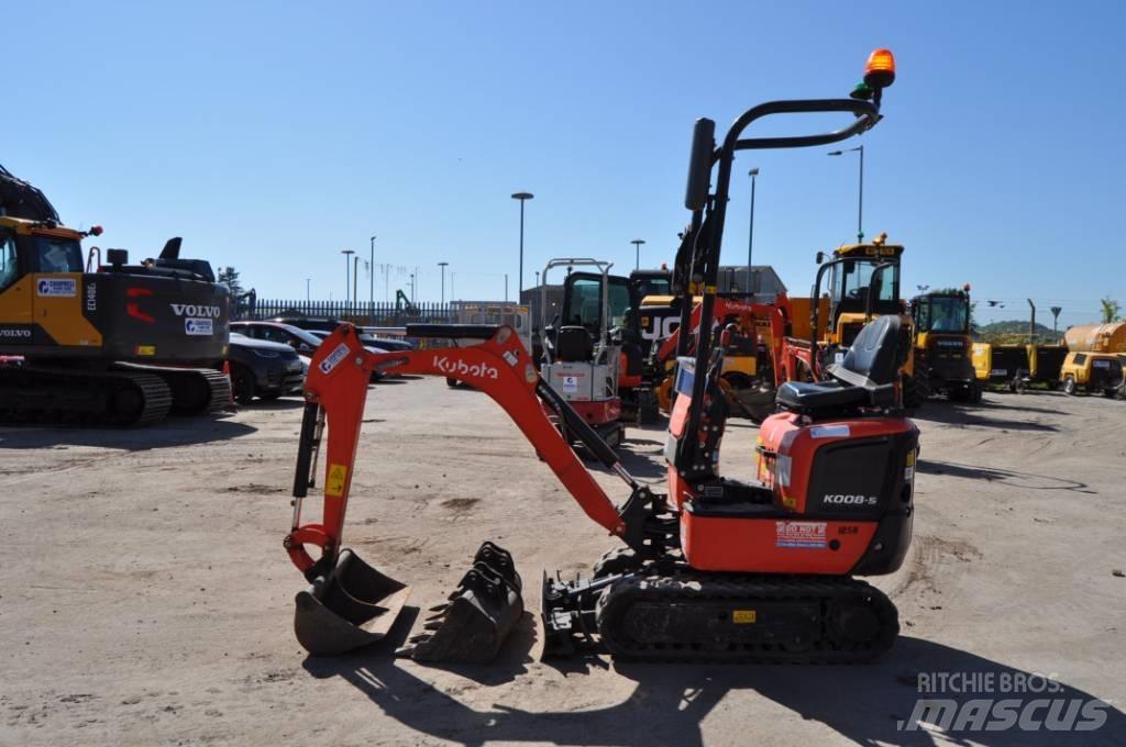 Kubota K 008-5 Minikoparki