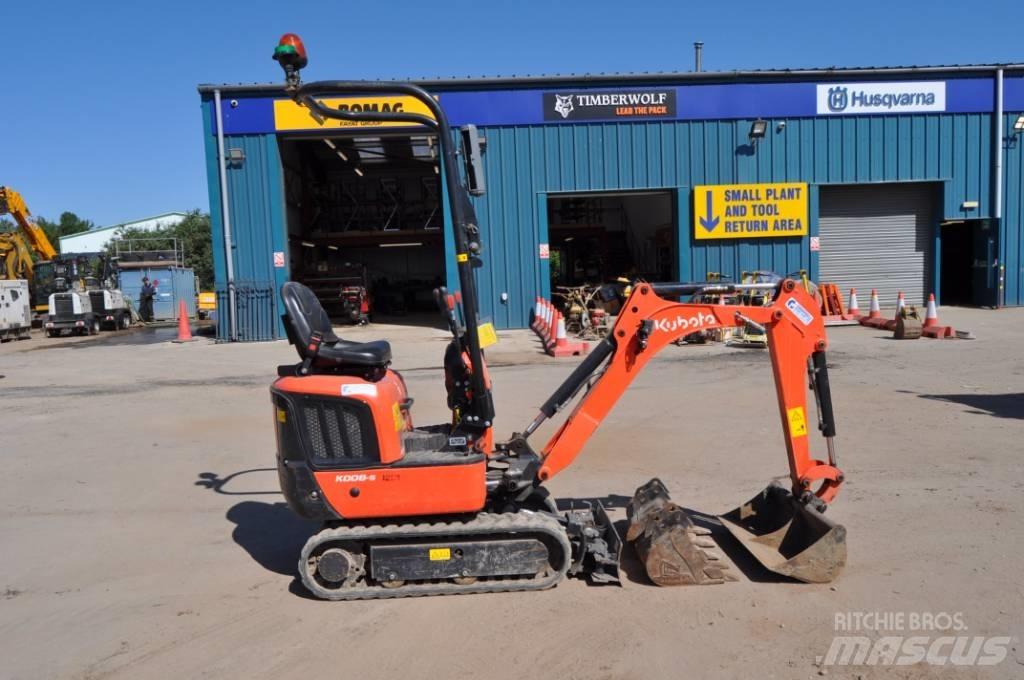 Kubota K 008-5 Minikoparki