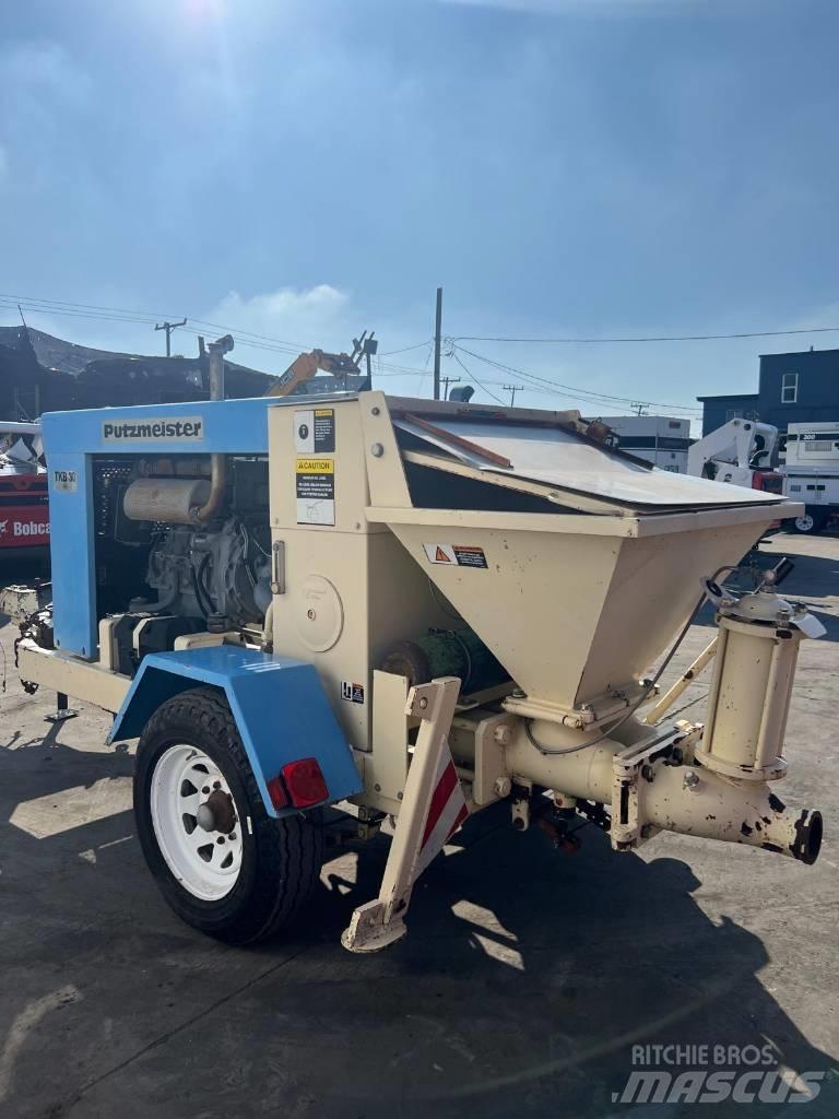 Putzmeister TKB30 Samojezdne pompy do betonu