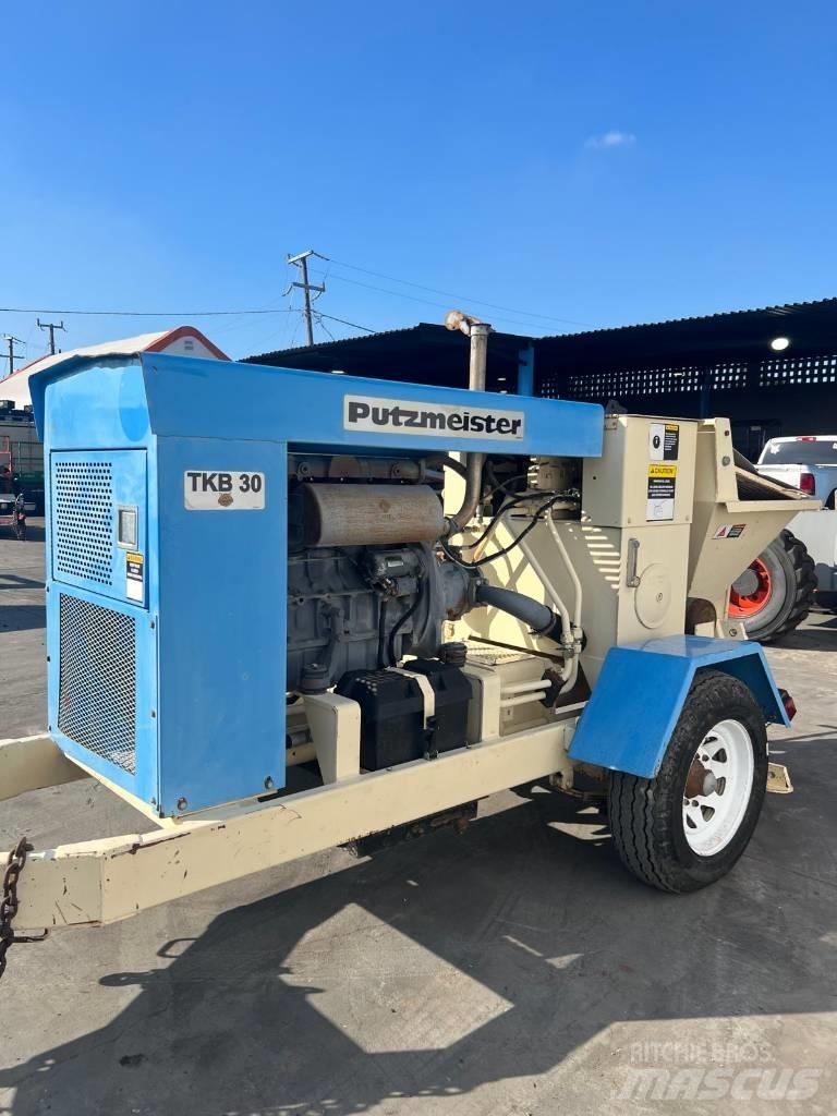 Putzmeister TKB30 Samojezdne pompy do betonu