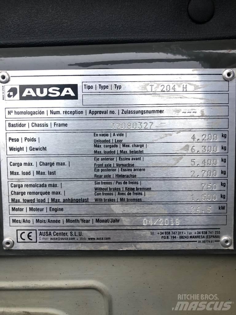 Ausa T 204 H Ładowarki teleskopowe