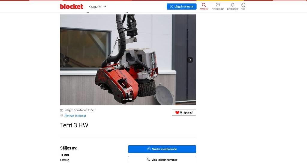 Terri 3HW Harwestery