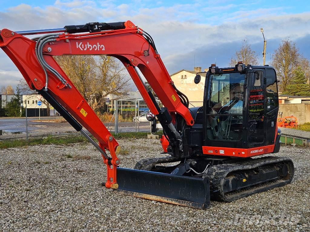 Kubota KX 080-4 Midikoparki  7t - 12t