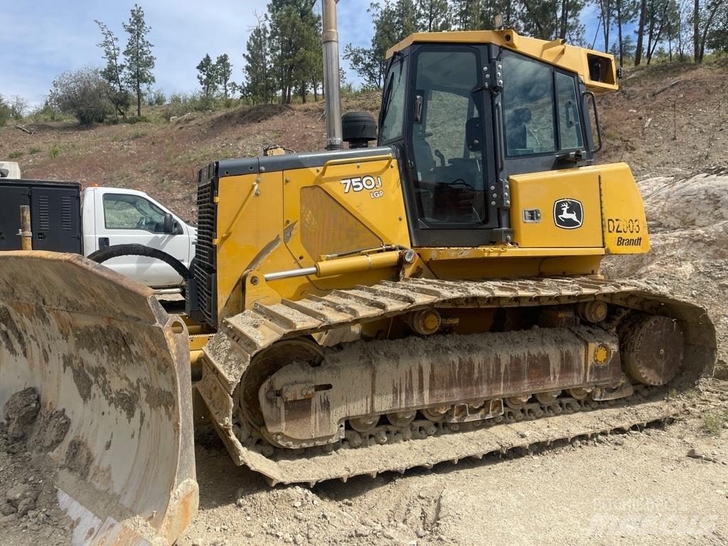 DEERE 750J Spycharki gąsienicowe
