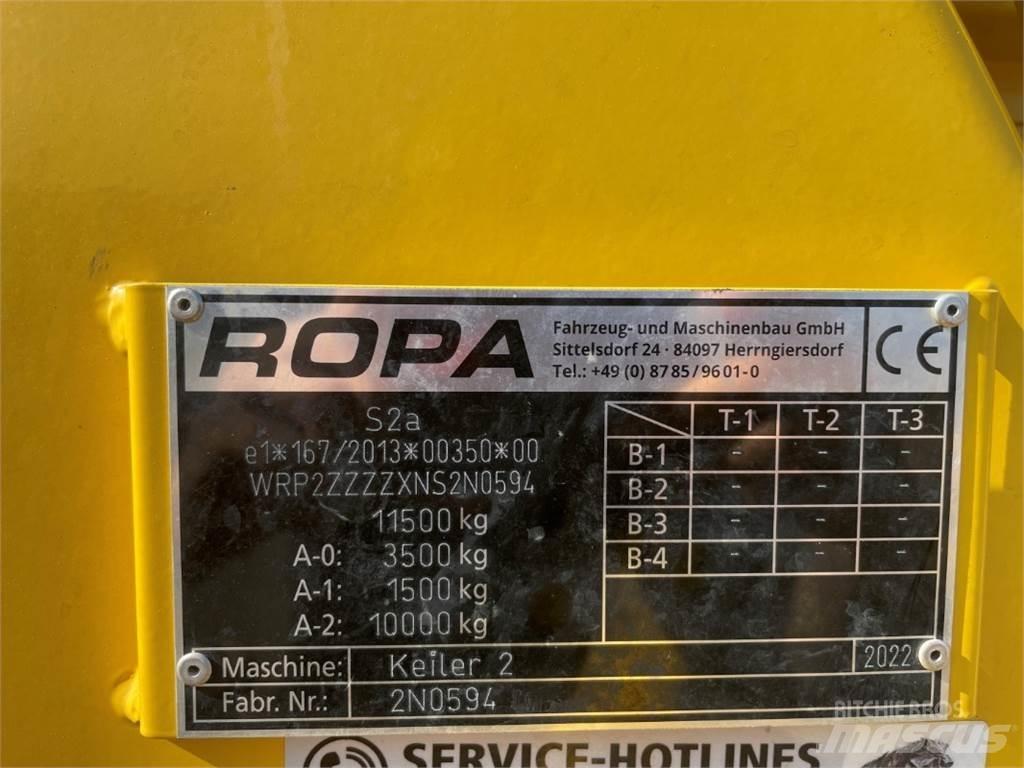 Ropa KEILER 2 Kombajny ziemniaczane i kopaczki