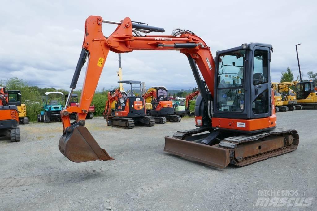 Hitachi ZX55UR-5B Minikoparki