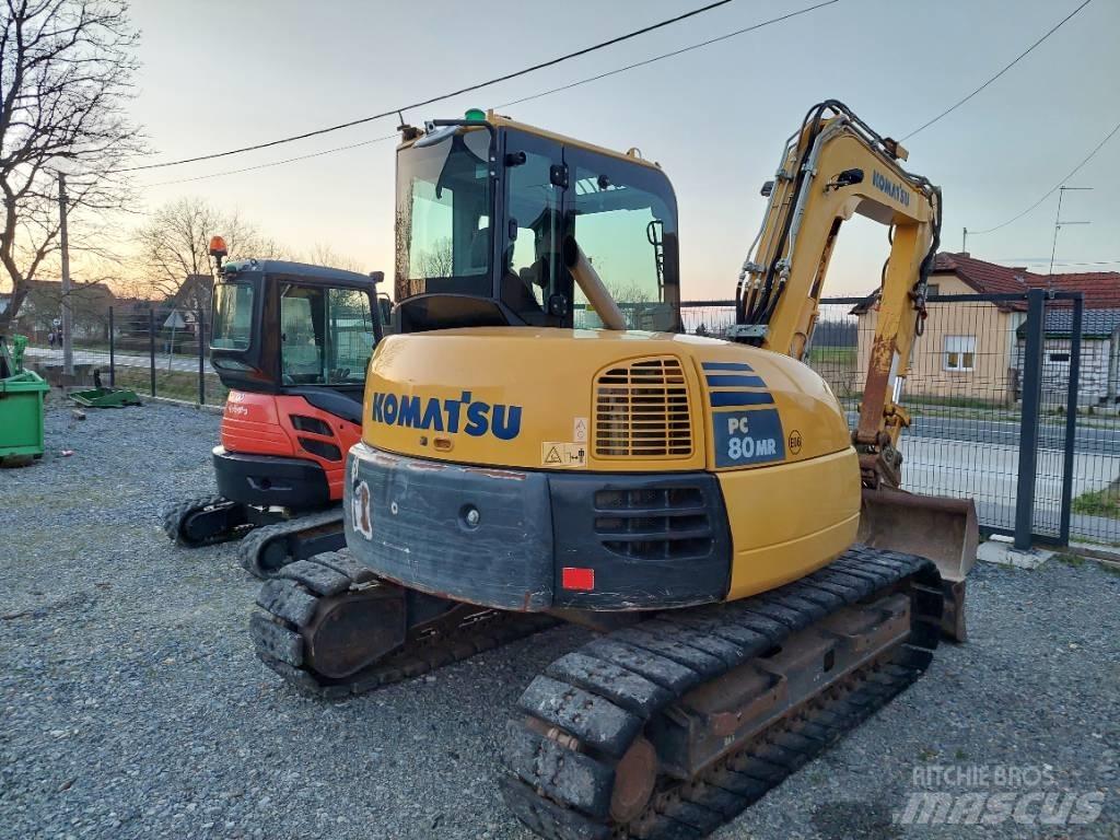 Komatsu PC 80 MR Midikoparki  7t - 12t