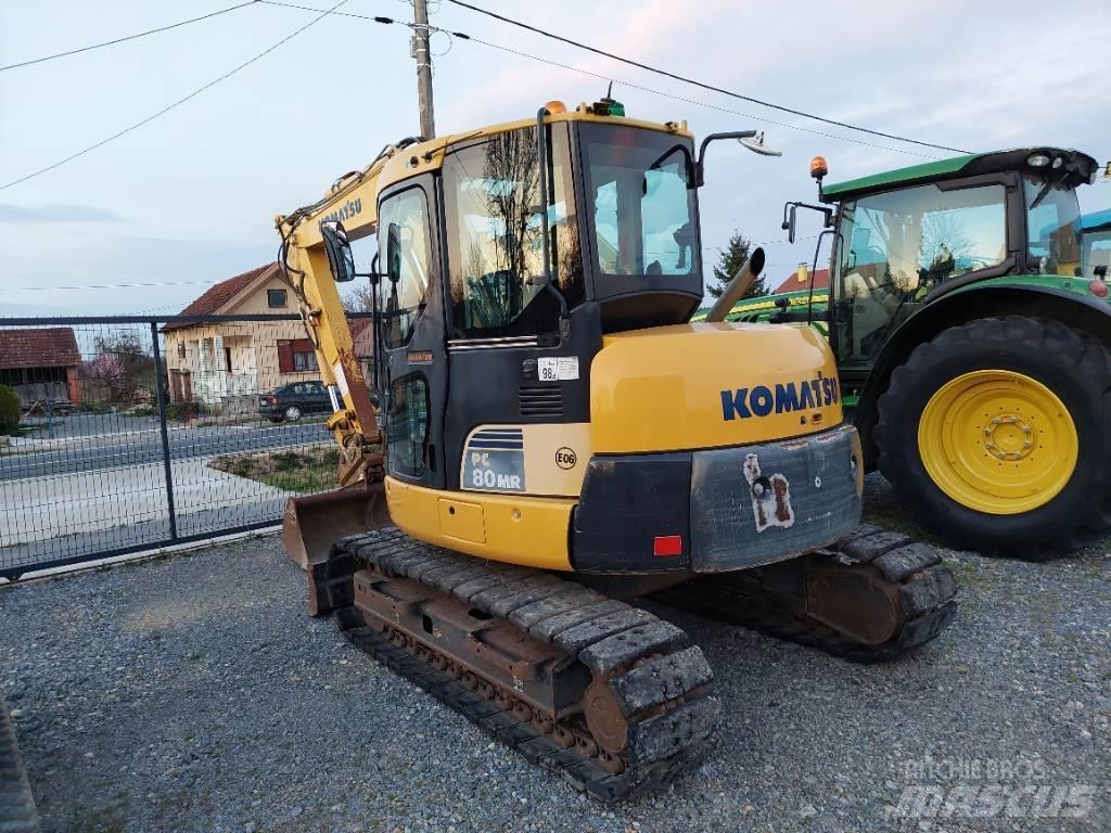 Komatsu PC 80 MR Midikoparki  7t - 12t