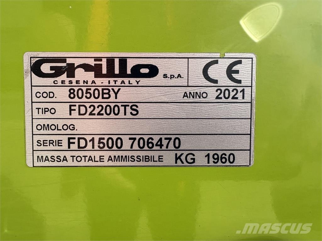 Grillo FD2200TS Kosiarki ogrodowe