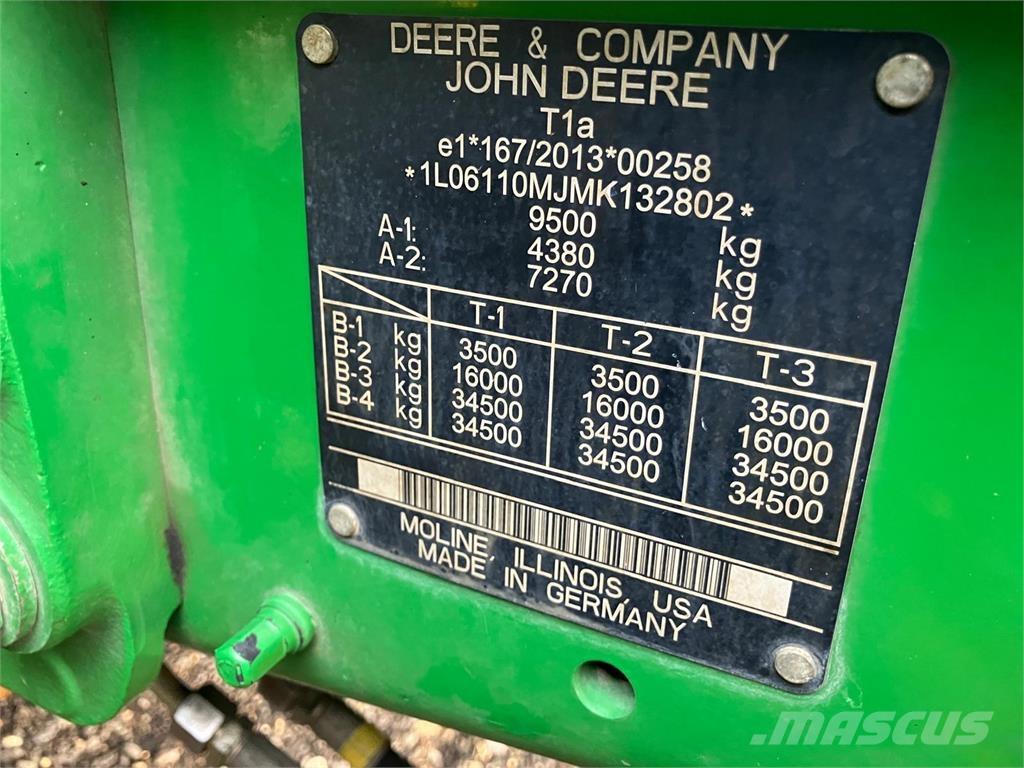 John Deere 6110M Ciągniki rolnicze