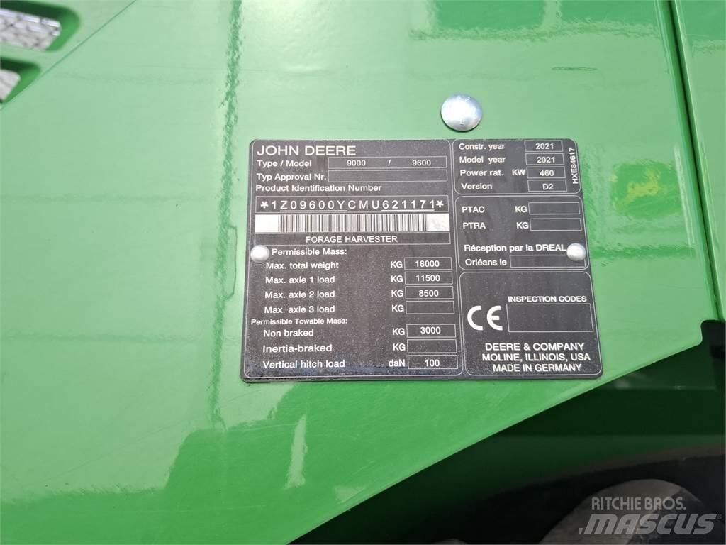 John Deere 9600 Sieczkarnie samojezdne