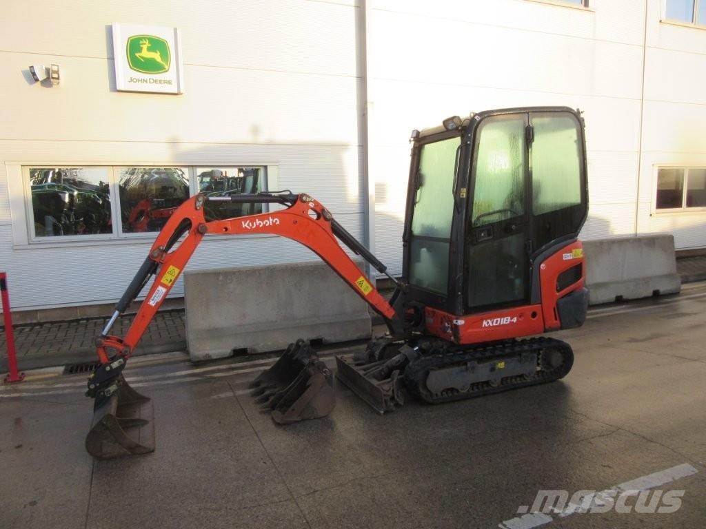 Kubota KX018-4 Koparki gąsienicowe