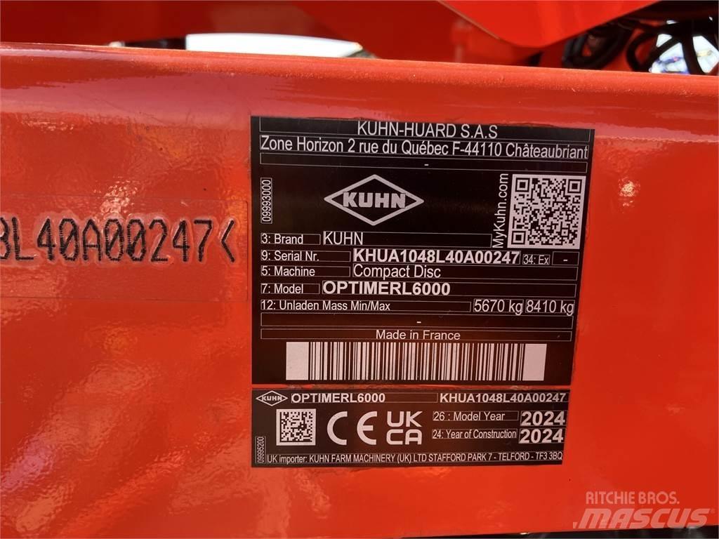 Kuhn L6000 Kultywatory