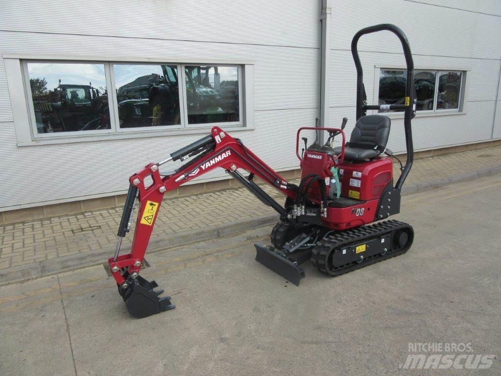 Yanmar SV08 Koparki gąsienicowe