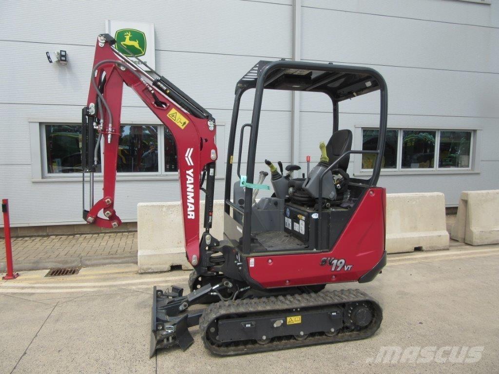 Yanmar SV19VT Koparki gąsienicowe