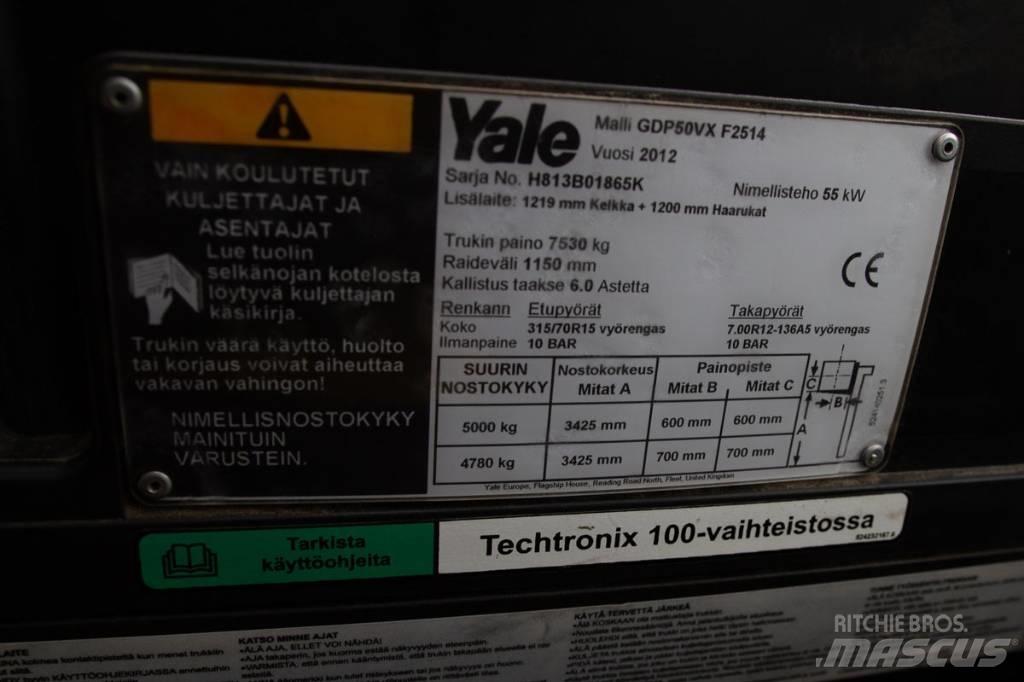 Yale GDP50VX Wózki Diesla