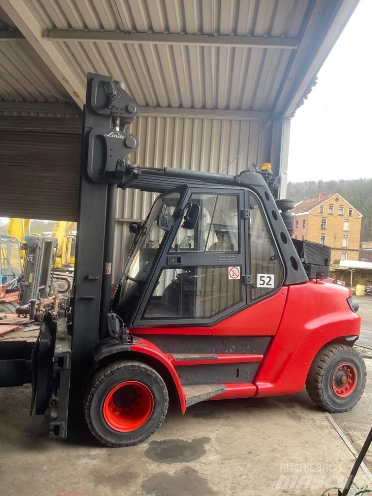 Linde H 80 T 900 Wózki LPG