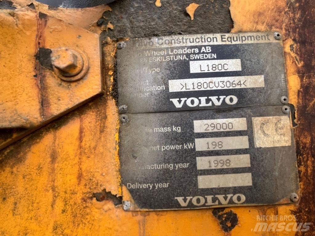 Volvo L180c Ładowarki kołowe