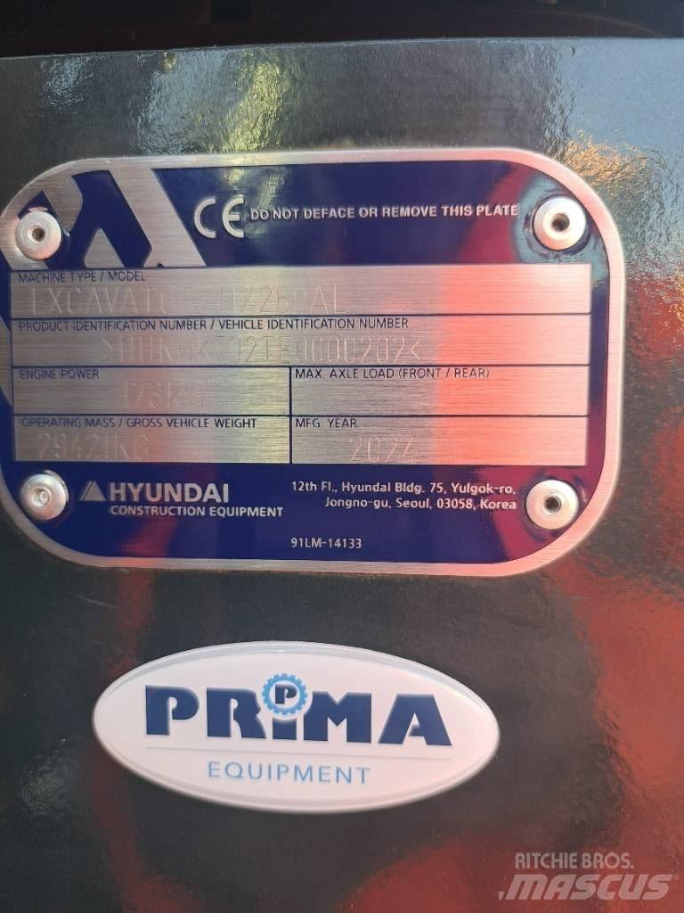 Hyundai HX260AL Koparki gąsienicowe