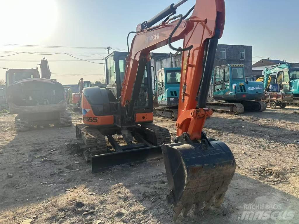Hitachi ZX 55 UR Minikoparki