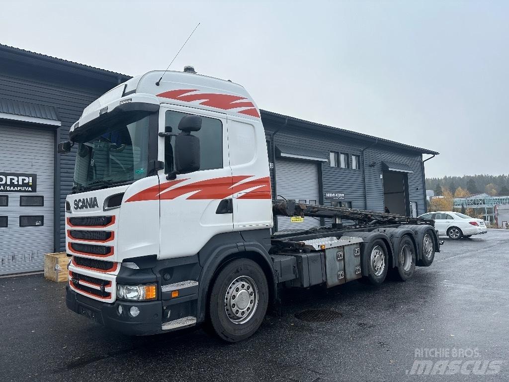 Scania R520 8x2/4 Ciężarówki z wymienną zabudową